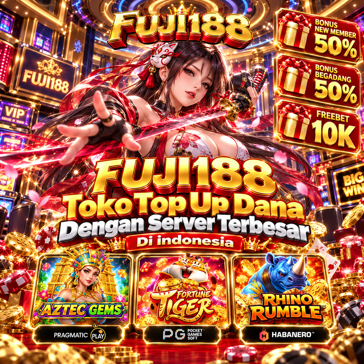 FUJI188 Banner Permainan Slot